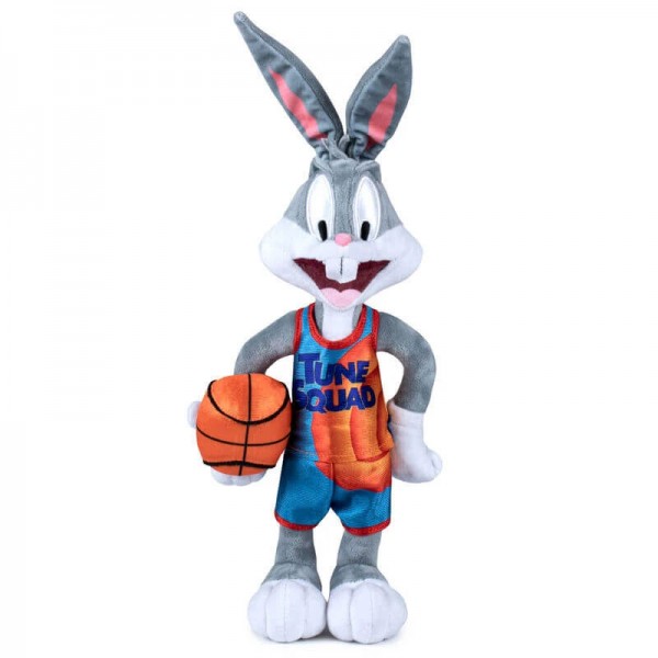 Peluche Looney Tunes Bugs Bunny Tune Squad Space JAM 40cm