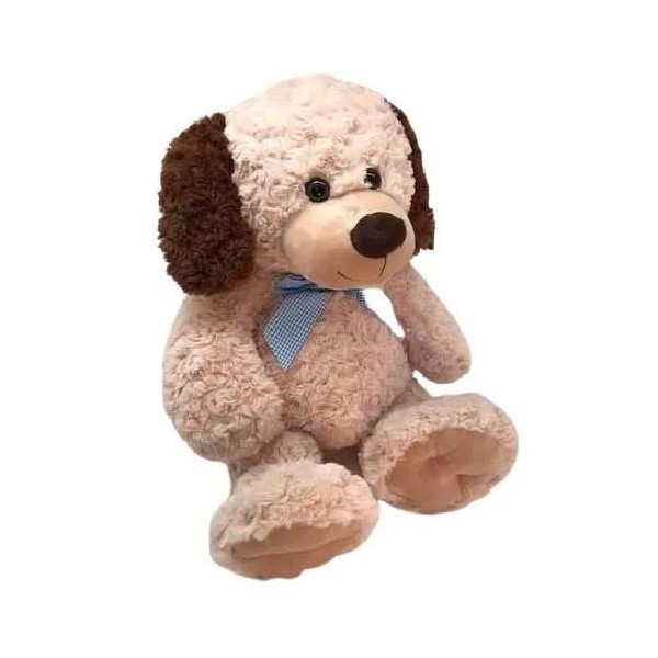 Peluche XXL Chien Champagne 60cm
