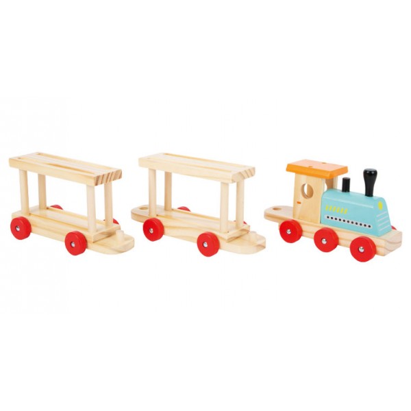 Train pour le transport des voitures