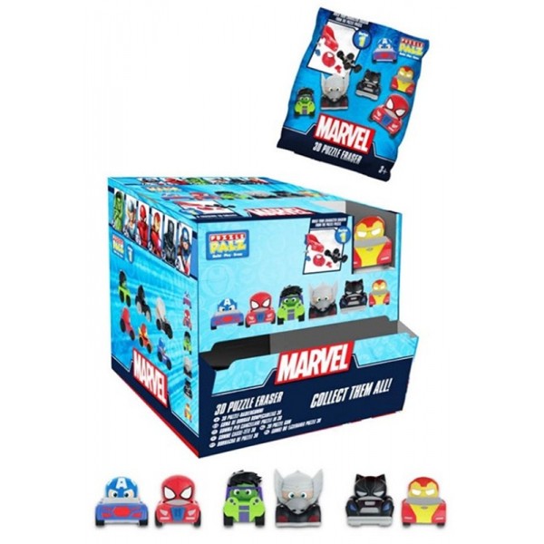 Puzzle Gomme 3D Marvel - Aléatoire