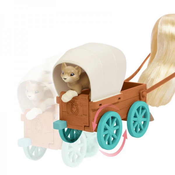 Spirit - Coffret Chica Linda et sa Petite Cariole - Dreamworks