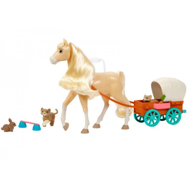 Spirit - Coffret Chica Linda et sa Petite Cariole - Dreamworks