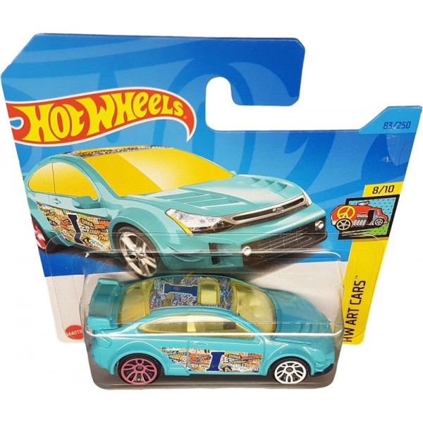 Hot Wheels Véhicule Miniature '08 Ford Focus - HW Art Cars HKH51