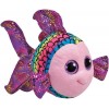 Peluche Ty Beanie Boos Flippy Le Poisson Multicolore 15cm
