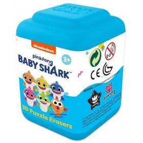 Puzzle Gomme 3D Baby Shark - Figurine Mystère