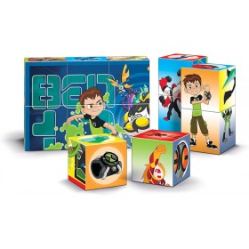 Puzzle 12 Cubes Multiplay Ben 10 - CLEMENTONI
