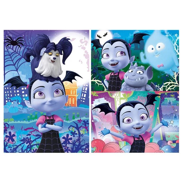 Puzzle Disney Junior Vampirina 3 x 48 pièces - Clementoni 25229