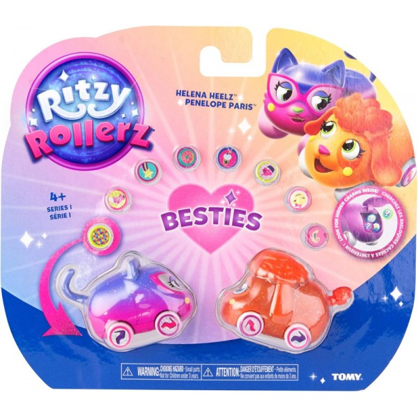 Ritzy Rollerz 2 véhicules - Helena Heelz et Penelope Paris