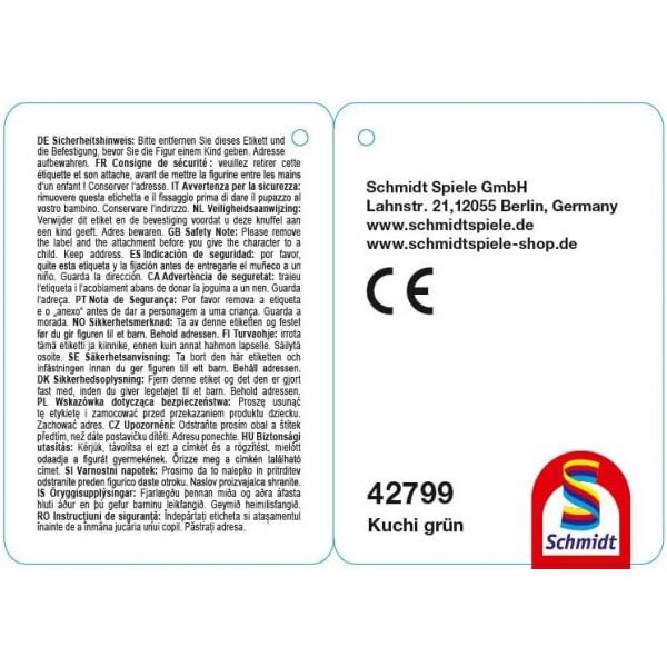 Peluche Gabby et la Maison Magique - P'tichou Vert 18cm