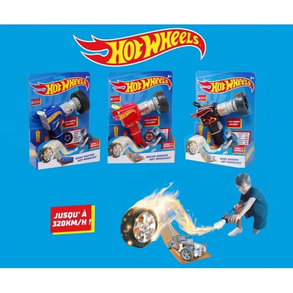 Hot Wheels Pistolets Lanceurs de Roues - Assortiment de 3