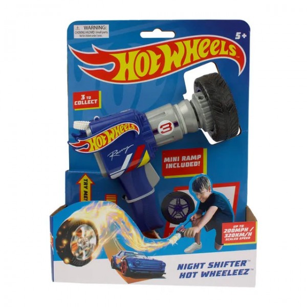 Hot Wheels Pistolet Lanceur de Roues - Night Shifter