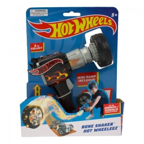 Hot Wheels Pistolet Lanceur de Roues - Bone Shaker