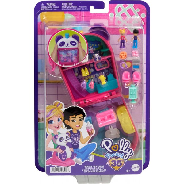 Polly Pocket - Coffret Panda Bubble Tea