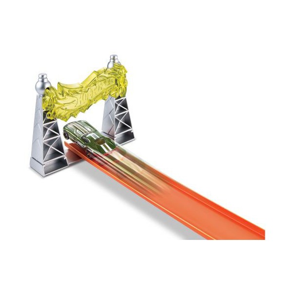 Hot Wheels Piste de Cascades La Tour Electrique avec Voiture HW