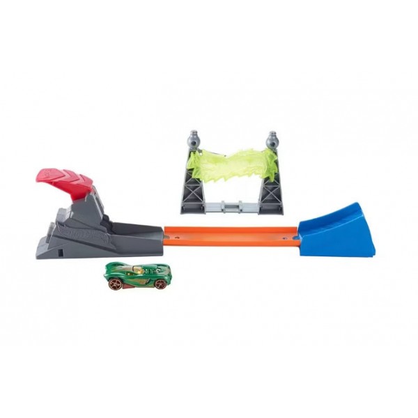 Hot Wheels Piste de Cascades La Tour Electrique avec Voiture HW