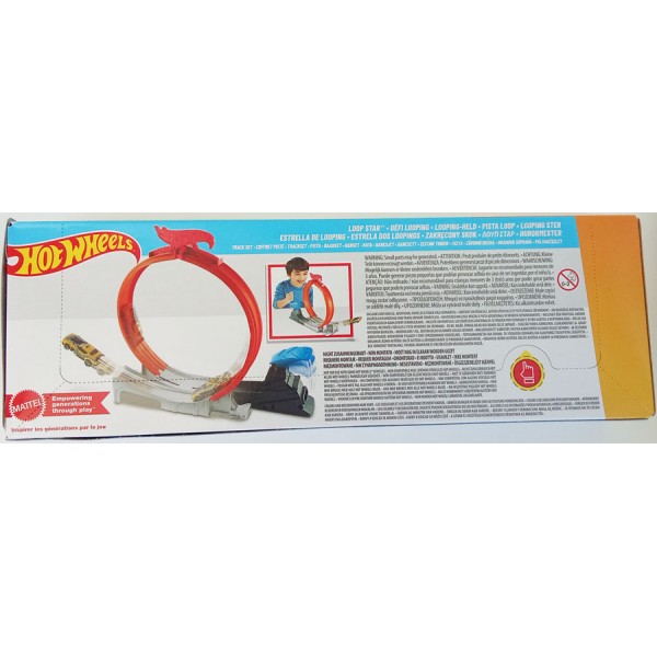 Hot Wheels Circuit Défi Looping Loop Star avec Voiture HW
