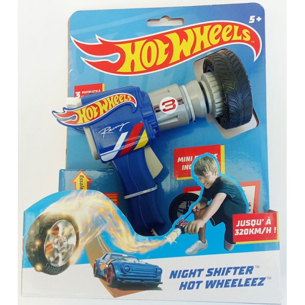 Hot Wheels Pistolet Lanceur de Roues - Night Shifter