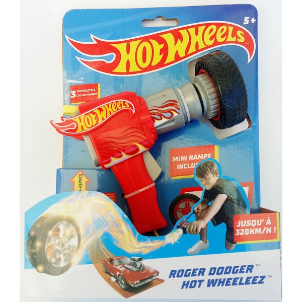 Hot Wheels Pistolet Lanceur de Roues - Roger Dodger