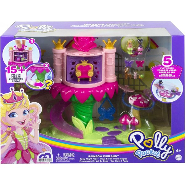 Polly Pocket - Coffret Le Monde Féerique des Princesses