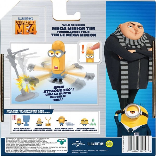 Figurine Minions Despicable ME 4 - Tim Méga Minion