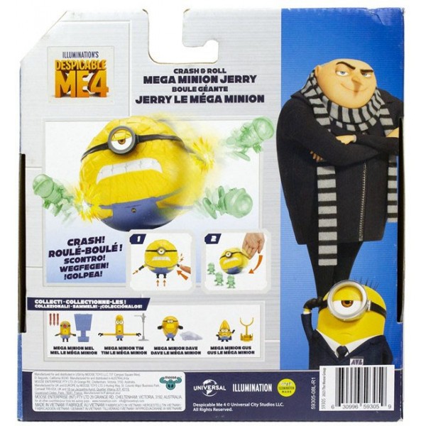 Figurine Minions Despicable ME 4 - Jerry Méga Minion