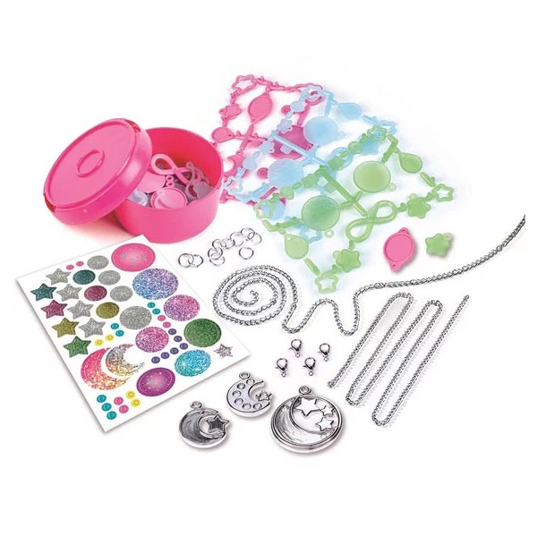 Kit Créatif DIY Pendentifs My Moonlight Crazy Chic - Clementoni