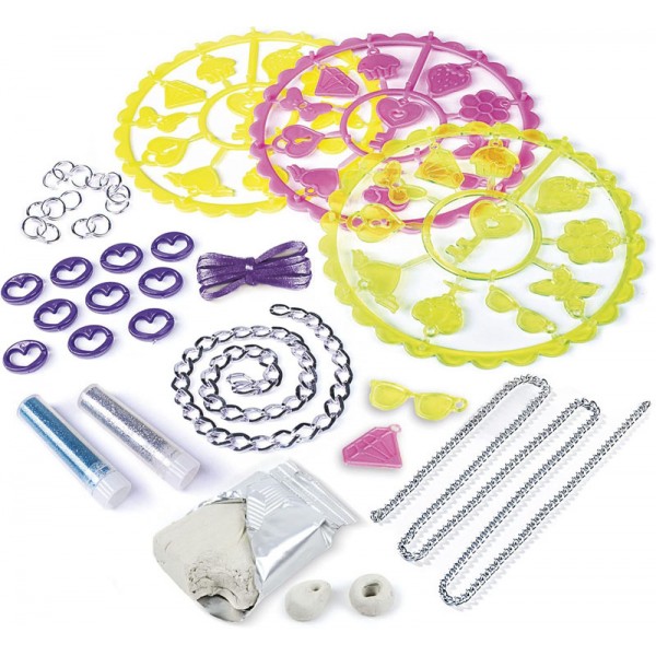 Kit Créatif DIY Mes Charms Multicolores Crazy Chic - Clementoni