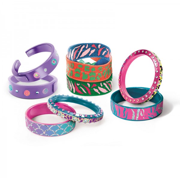 Kit Créatif DIY My Fashion Bracelets Crazy Chic - Clementoni