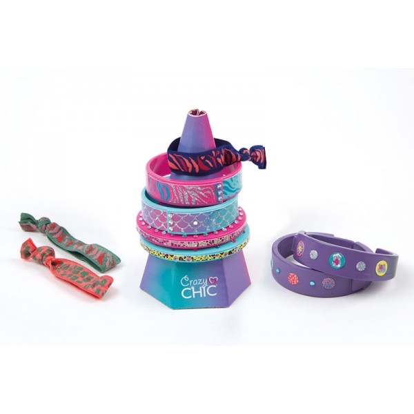 Kit Créatif DIY My Fashion Bracelets Crazy Chic - Clementoni