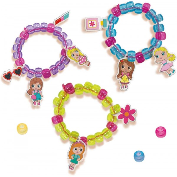 Kit Créatif DIY Bracelets à Charms Fashionistas - SES Creative