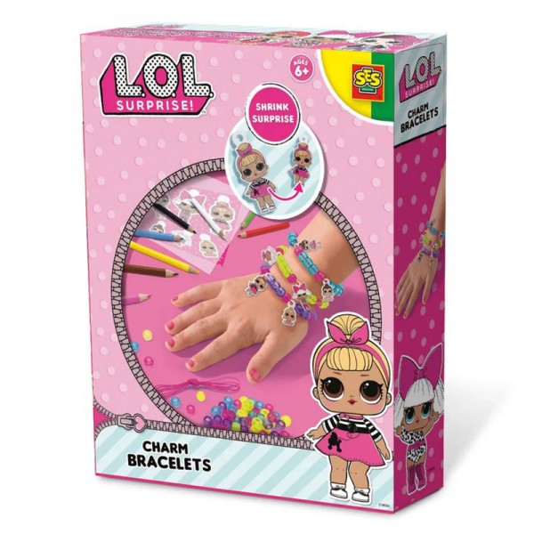 Set Créatif Bracelets à Charms LOL Surprise - SES Creative