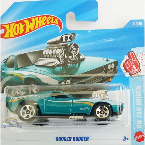 Hot Wheels Véhicule Miniature Rodger Dodger