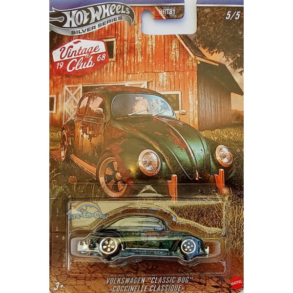Hot Wheels Silver Series Coccinelle Classique JKY35