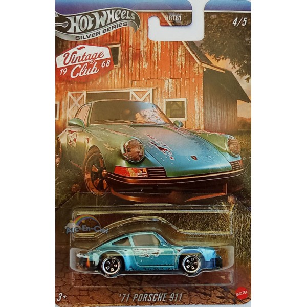 Hot Wheels Silver Series 71 Porsche 911 JKY34