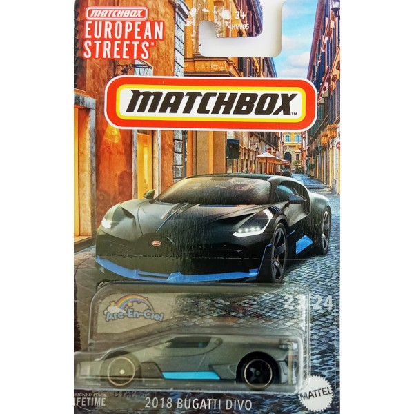 Voiture miniature Matchbox 2018 Bugatti Divo HVV44