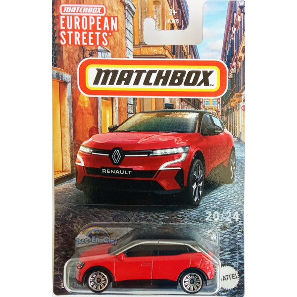 Voiture miniature Matchbox 2022 Renault Mégane HVV40
