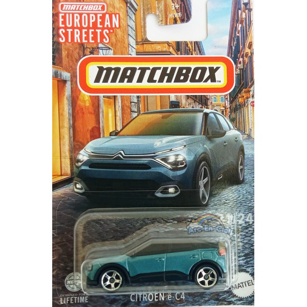 Voiture miniature Matchbox Citroen e-C4 HVV42