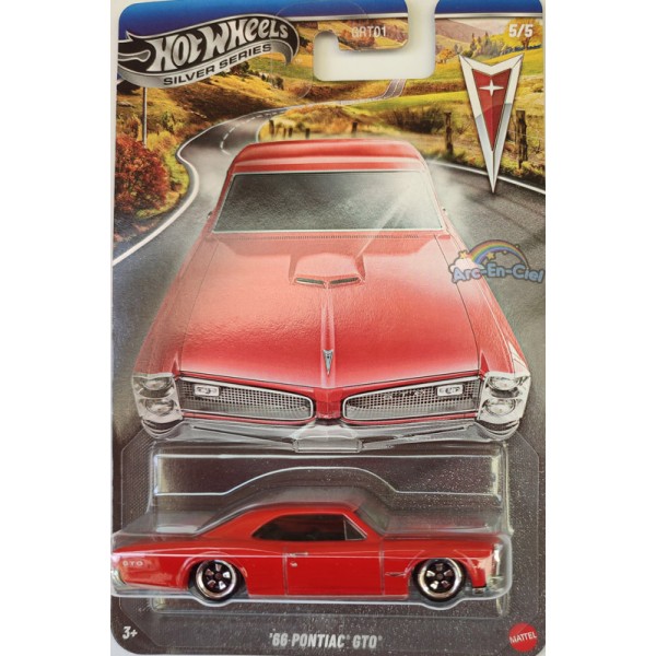 Voiture Miniature Hot Wheels '66 Pontiac GTO JKY14