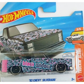 Hot Wheels Véhicule Miniature '83 Chevy Silverado JJJ13