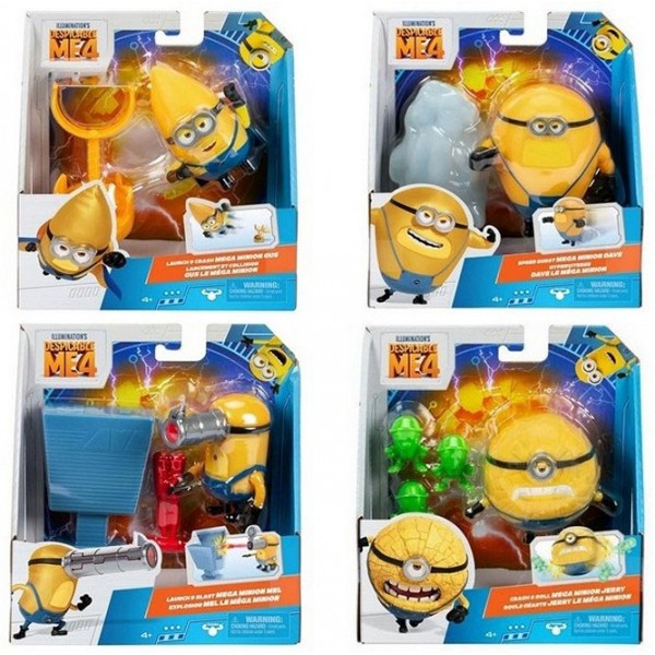 Figurines Minions Despicable ME 4 - Méga Minion Assortiment