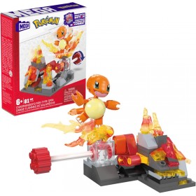 MEGA Pokémon Danse Flammes de Salamèche 81 pièces