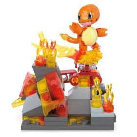 MEGA Pokémon Danse Flammes de Salamèche 81 pièces