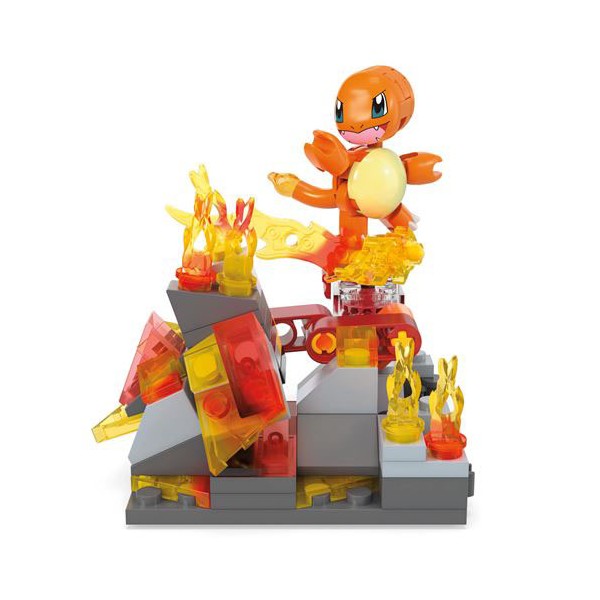 MEGA Pokémon Danse Flammes de Salamèche 81 pièces