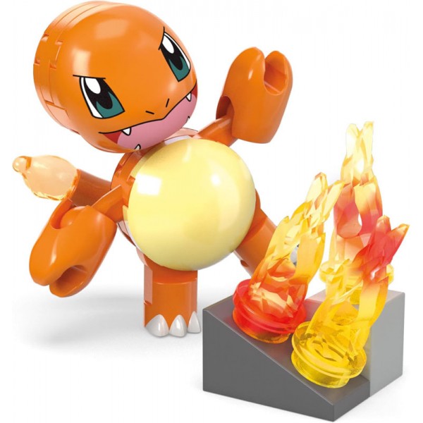 MEGA Pokémon Danse Flammes de Salamèche 81 pièces