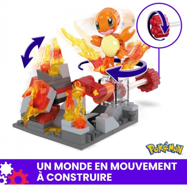 MEGA Pokémon Danse Flammes de Salamèche 81 pièces