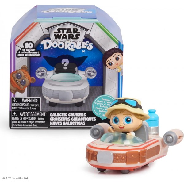 Figurine Star Wars Doorables avec Véhicule en Blind Box