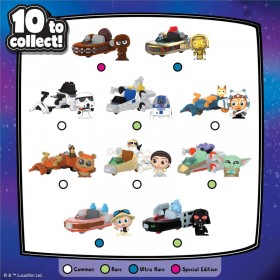 Figurine Star Wars Doorables avec Véhicule en Blind Box