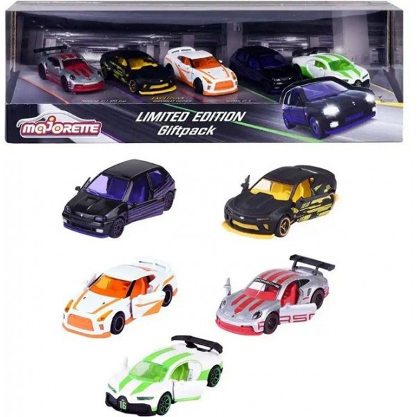 Majorette Coffret 5 Voitures Edition Limitée