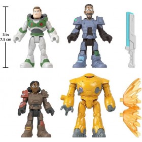 Imaginext Disney Pixar Lightyear - Coffret Patrouille ZAP Jr.