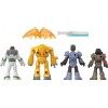 Imaginext Disney Pixar Toy Story - Coffret 4 Figurines Articulés & Accessoires
